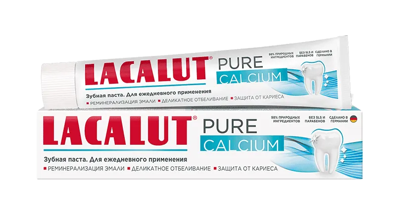 LACALUT<sup>®</sup> pure calcium