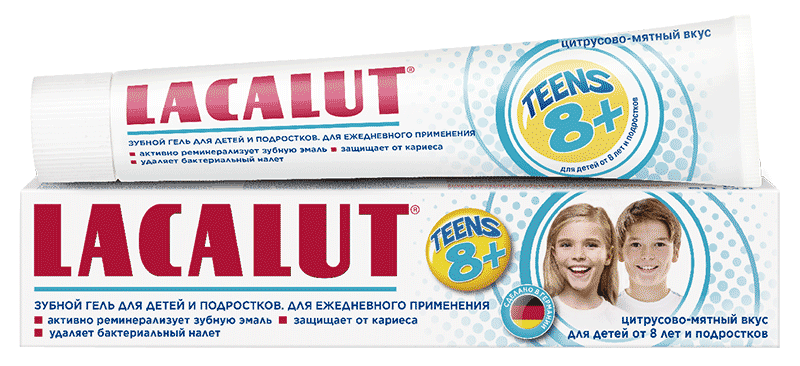 LACALUT<sup>®</sup> Teens 8+ зубной гель