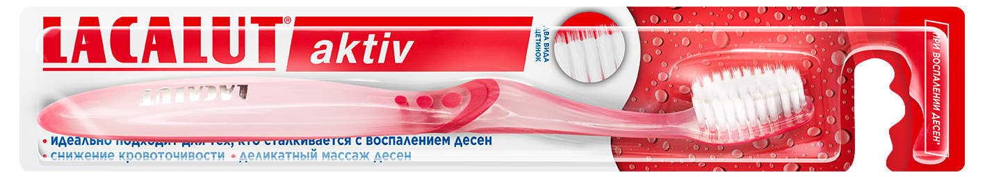 LACALUT<sup>®</sup> aktiv зубная щетка
