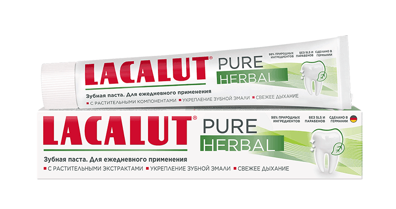 LACALUT<sup>®</sup> pure herbal
