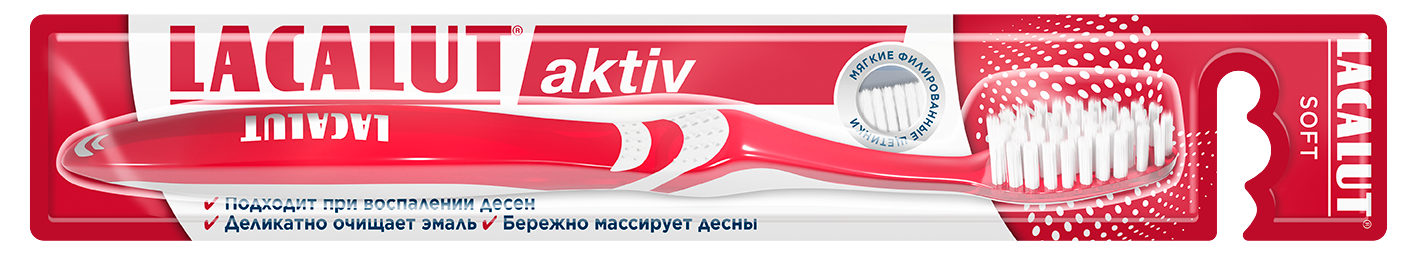 LACALUT<sup>®</sup> aktiv зубная щетка