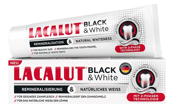 LACALUT<sup>®</sup> black&white