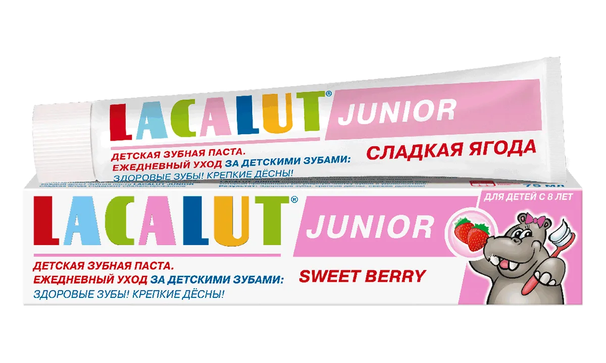 LACALUT<sup>®</sup> Junior сладкая ягода