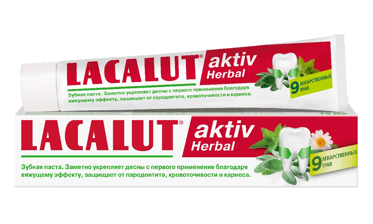 LACALUT<sup>®</sup> aktiv herbal